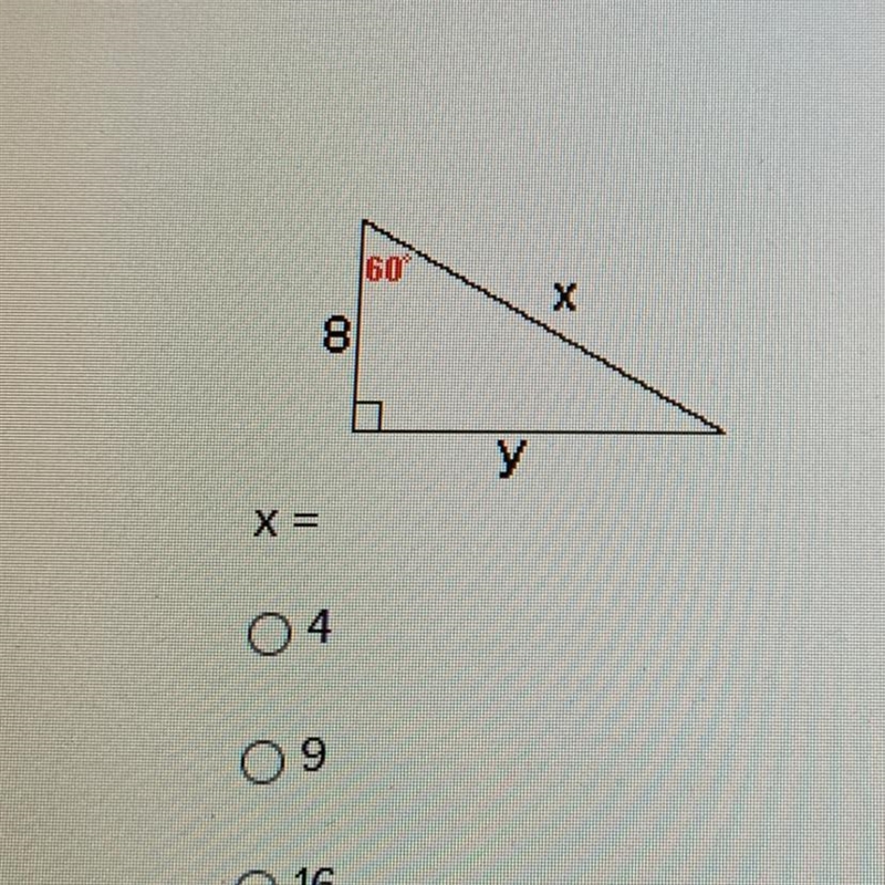 X= 4, 9, 16, please help-example-1