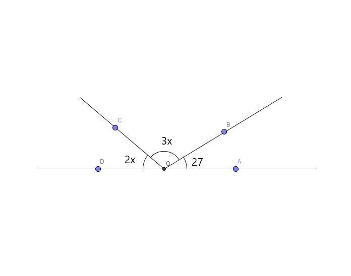 Find the measurement of ∠DOC Round your answer to the nearest whole number.-example-1