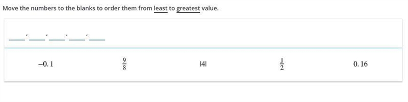 Least to greatest question...-example-1