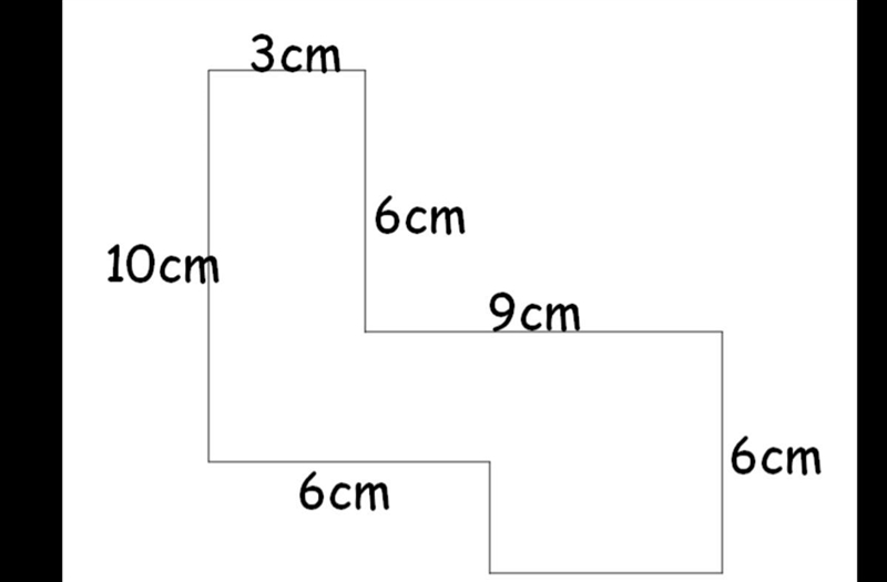 Find the area of a shape shown-example-1