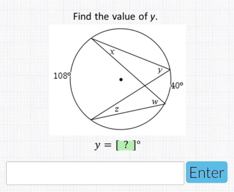 Find the value of y thank you in advance for the help! ​-example-1