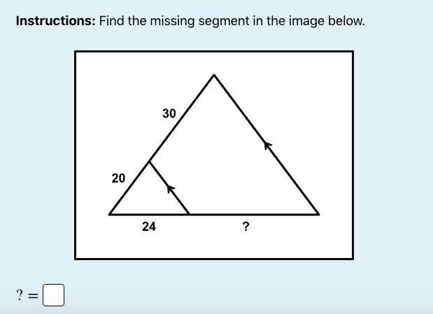 Find the missing segment in the attached image-example-1