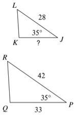 Need help asap plz! What is the missing length. The triangles are similar. Question-example-1