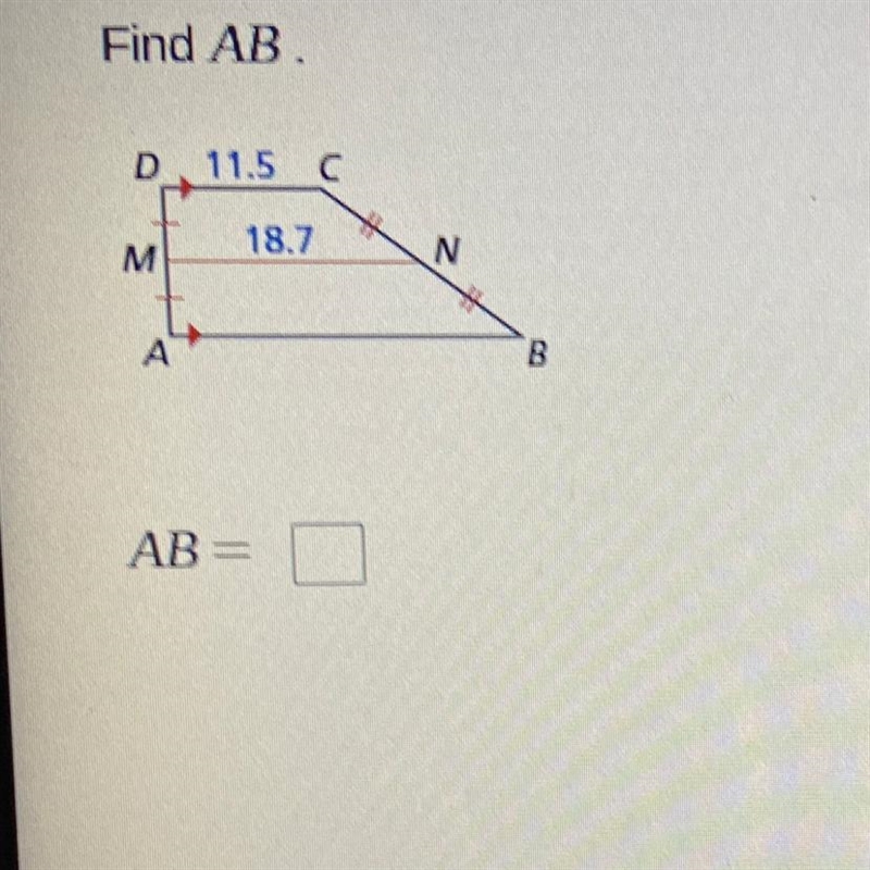 How would i find AB?-example-1