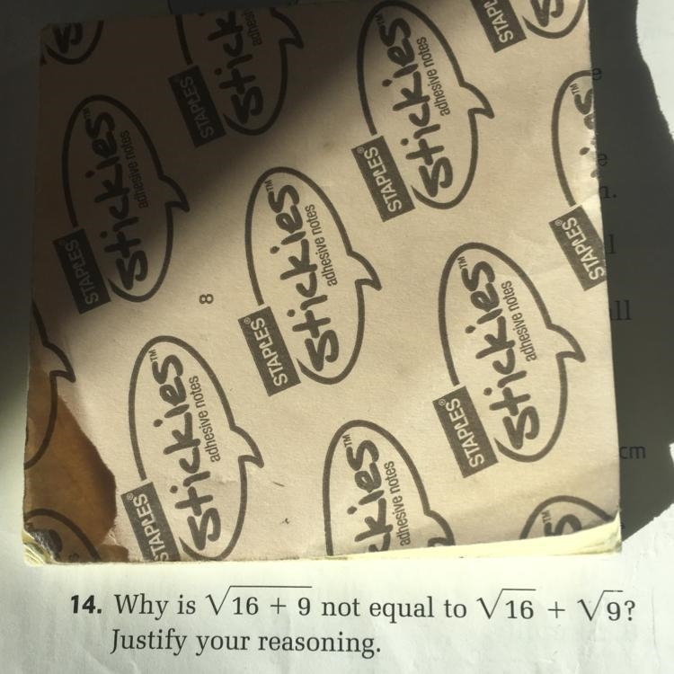 Why are they not equal? Please explain!!-example-1