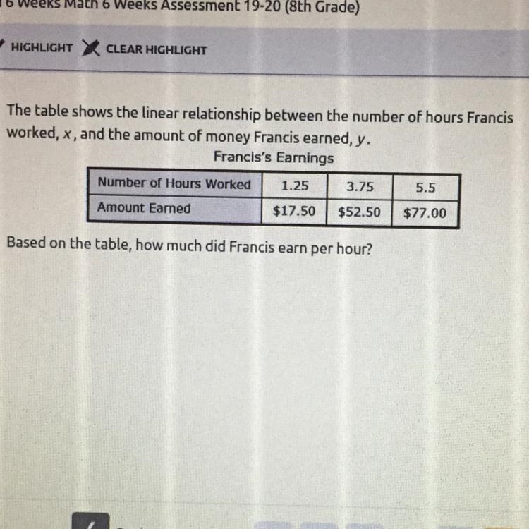 How much did Francis earn per hour?-example-1