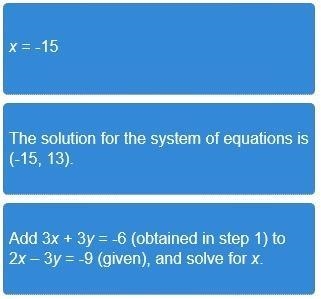 30 POINTS! Arrange the steps to solve this problem. 9 steps.-example-4