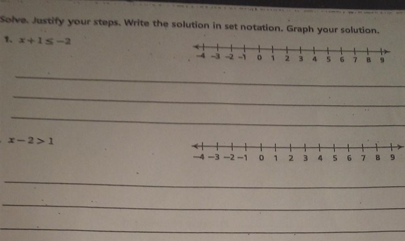 Can anyone help me ? solve . justify your step . write a the solution in set notation-example-1