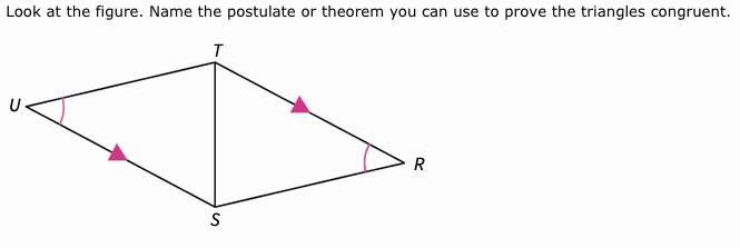 Please Help With This Problem A.) SAS Postulate B.) SSS Postulate C.) AAS Theorem-example-1