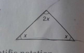 Find the measure of each angle of the triangle-example-1