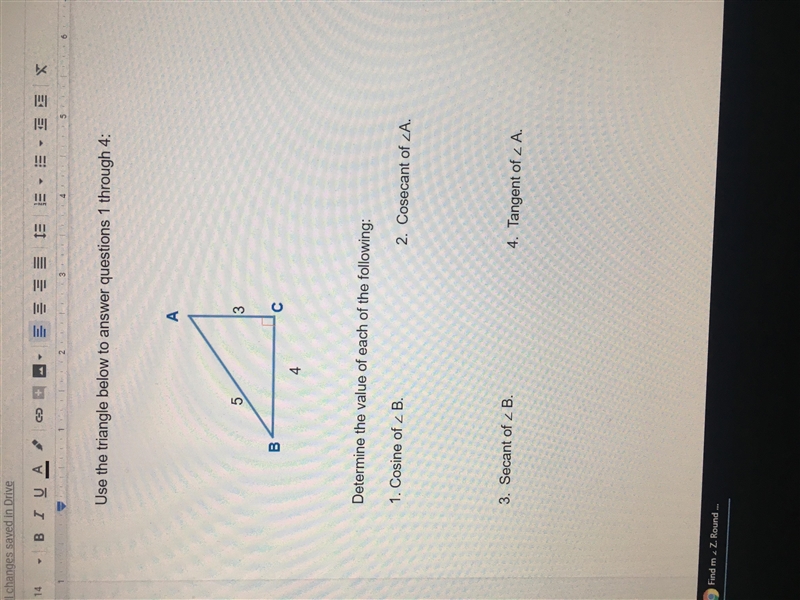 1-4 Determine the value of the following 5. Find m-example-1