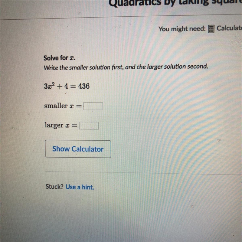 HELP ME . I NEED THE ANSWER NOW PLEASE HELP SMALLER X AND LARGER X-example-1