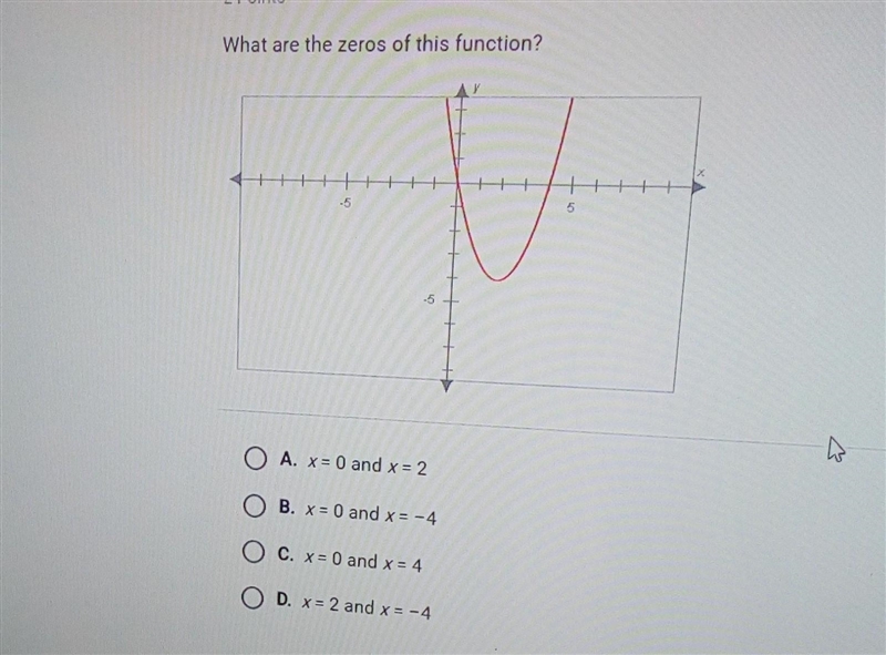 What are the zeros of this function?​-example-1