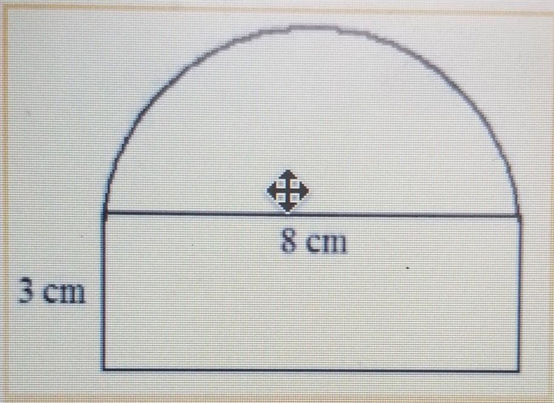 Find the area of the figure below. round your answer to the nearest tenth​-example-1