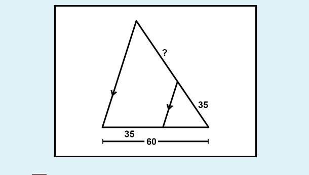 Can you find the missing segment to the triangle in the image attached-example-1