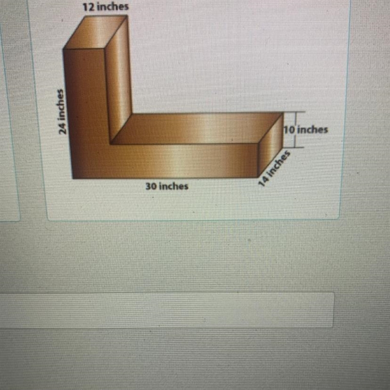 What is the total surface area of the figure shown?-example-1