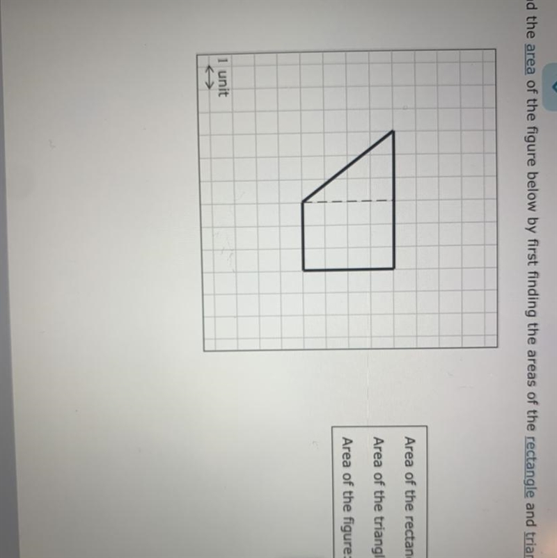 You have to find the area of the figure by first finding the areas of the rectangle-example-1