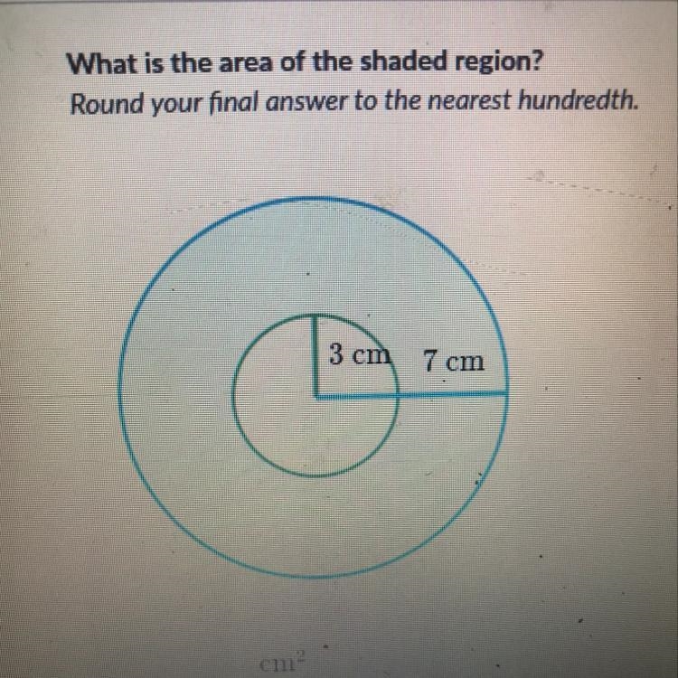 The area of the shaded region-example-1