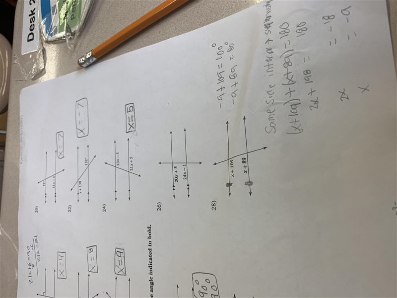 Can somebody solve 26&26 for me l-example-2