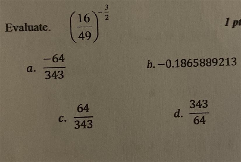 Evaluate this question-example-1