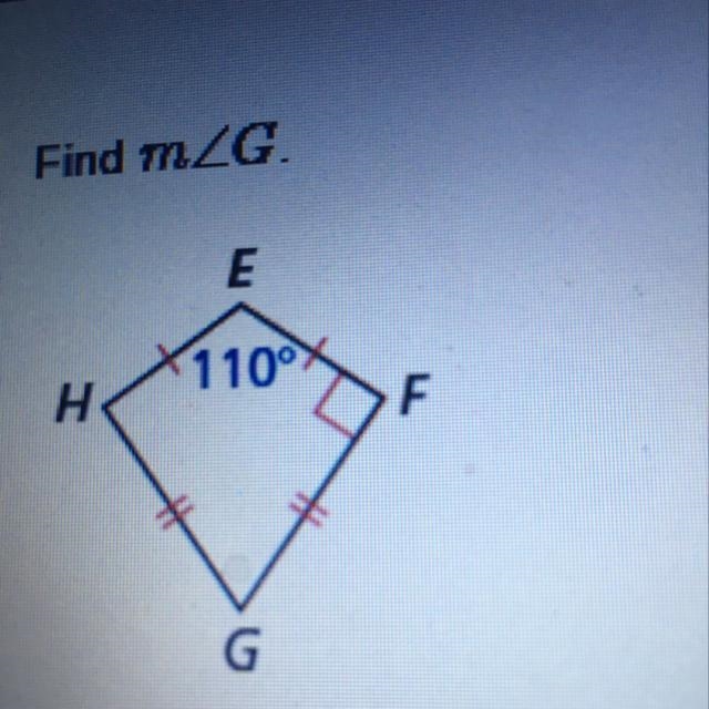 Find the measure of angle G-example-1