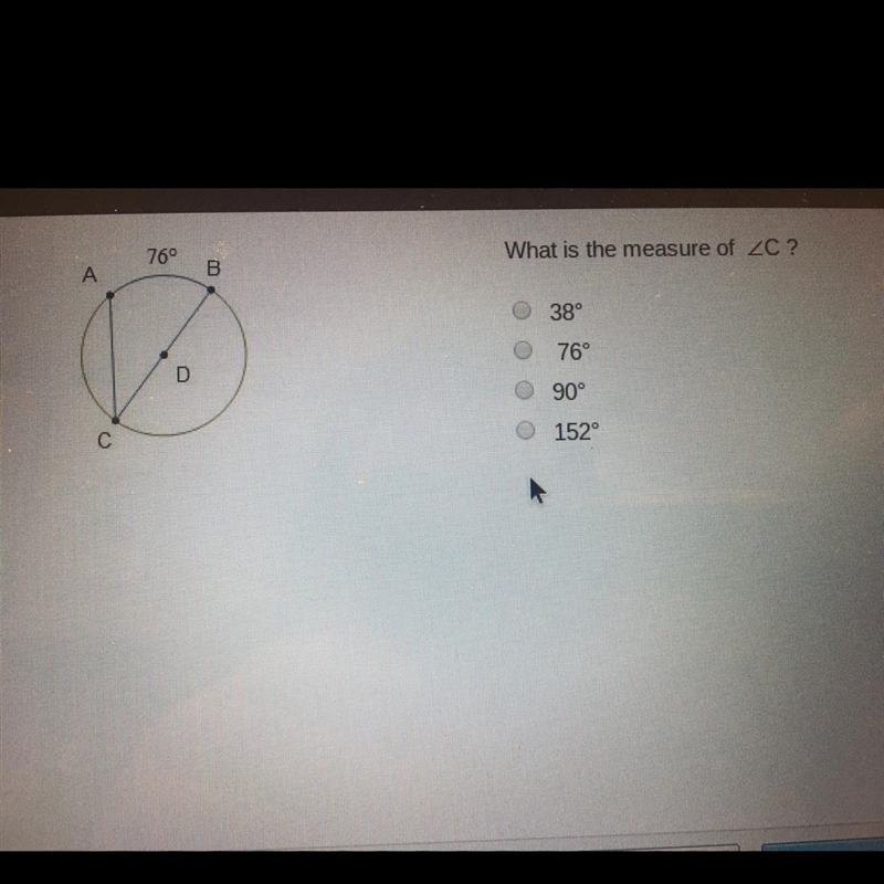 What is the measure of angle C?-example-1