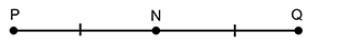 N is the midpoint of . Find the length of the line segment PQ if NQ = 18. answers-example-1