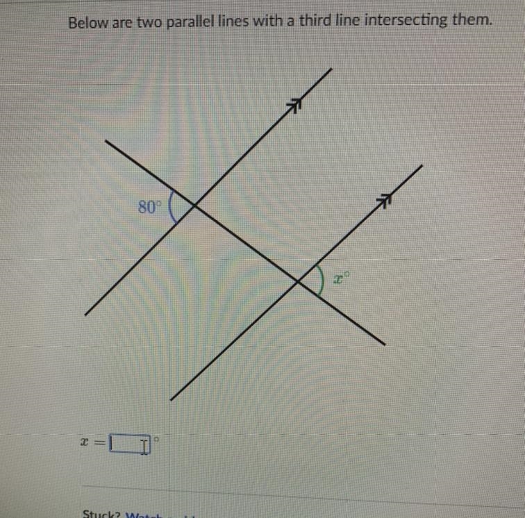 Below are two parallel lines with a third line intersecting them. (pls hurry)-example-1