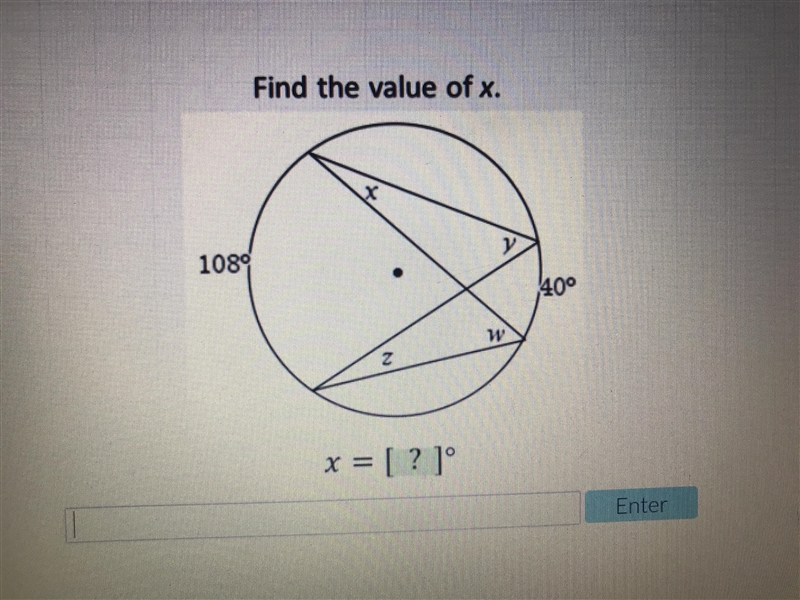 Find the value of x.-example-1