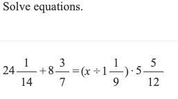 Solve the equation. PLEASE ANSWER AS SOON AS POSSIBLE!!! Thank you!!!-example-1