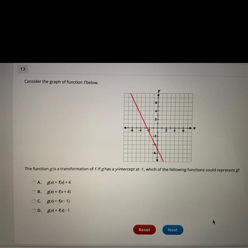 Which of the following functions could represent g?-example-1