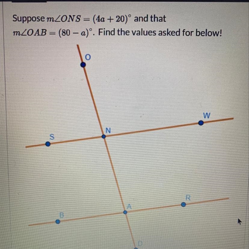 NEED HELP SUPER FAST need measurements for A OAR DAR-example-1