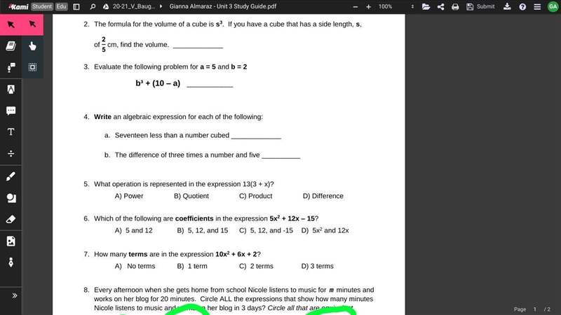 This is due by today if you could please do question number 2 through 7!!!!!-example-1