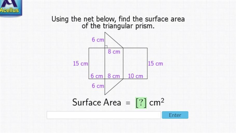 Surface area of composite figures-example-1