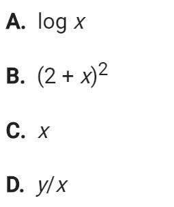 Some help, please? Which of the following is a monomial?-example-1