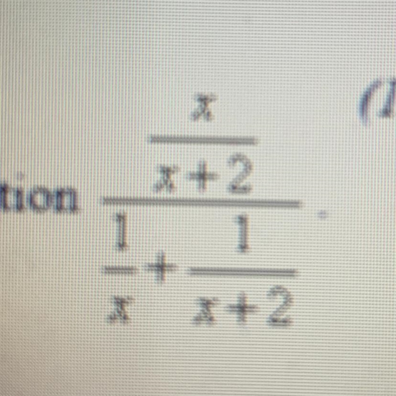 Simplify the complex fraction-example-1