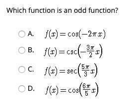 Which function is an odd function?-example-1