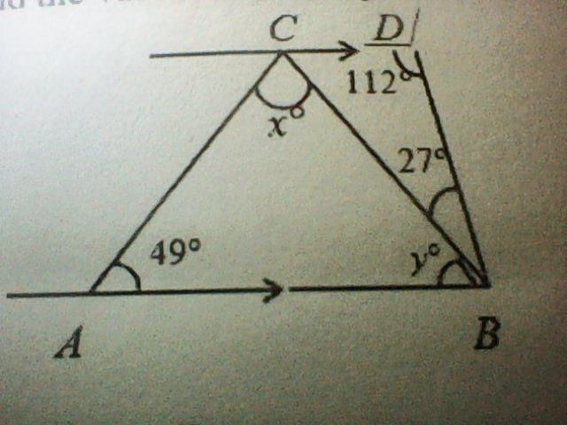 Find the value of x and y.-example-1