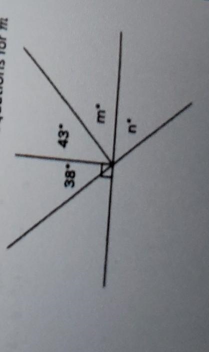 What is the equation of m and n???​-example-1