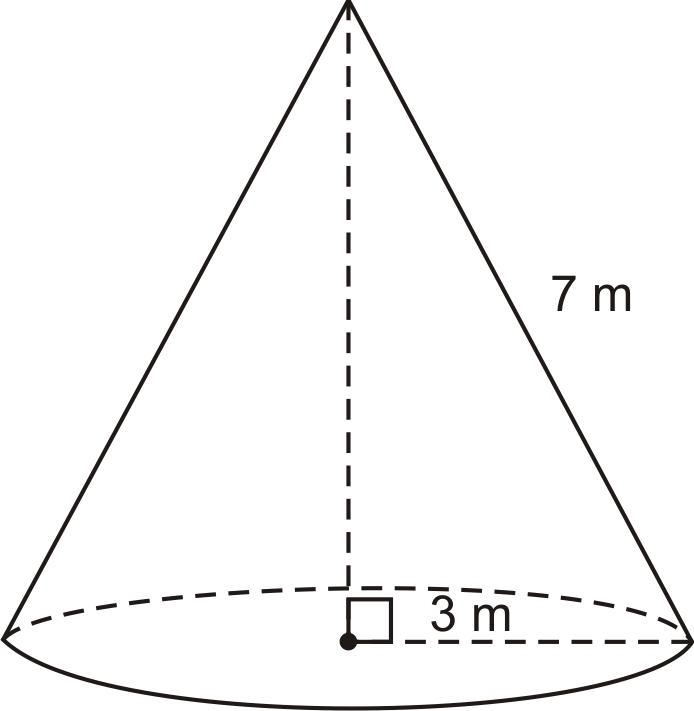 What is the volume of the cone? Use 3.14 for π. Round your answer to the nearest hundredth-example-1