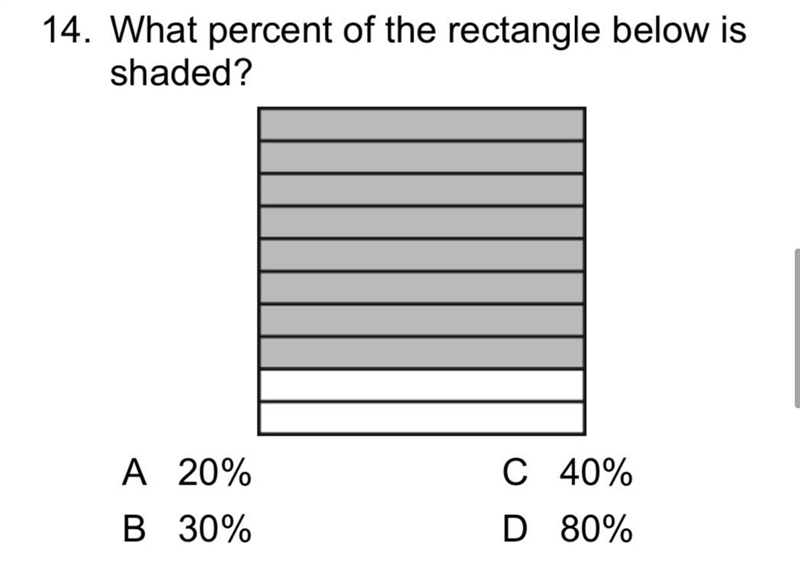 What percent of the rectangle below is shaded?-example-1