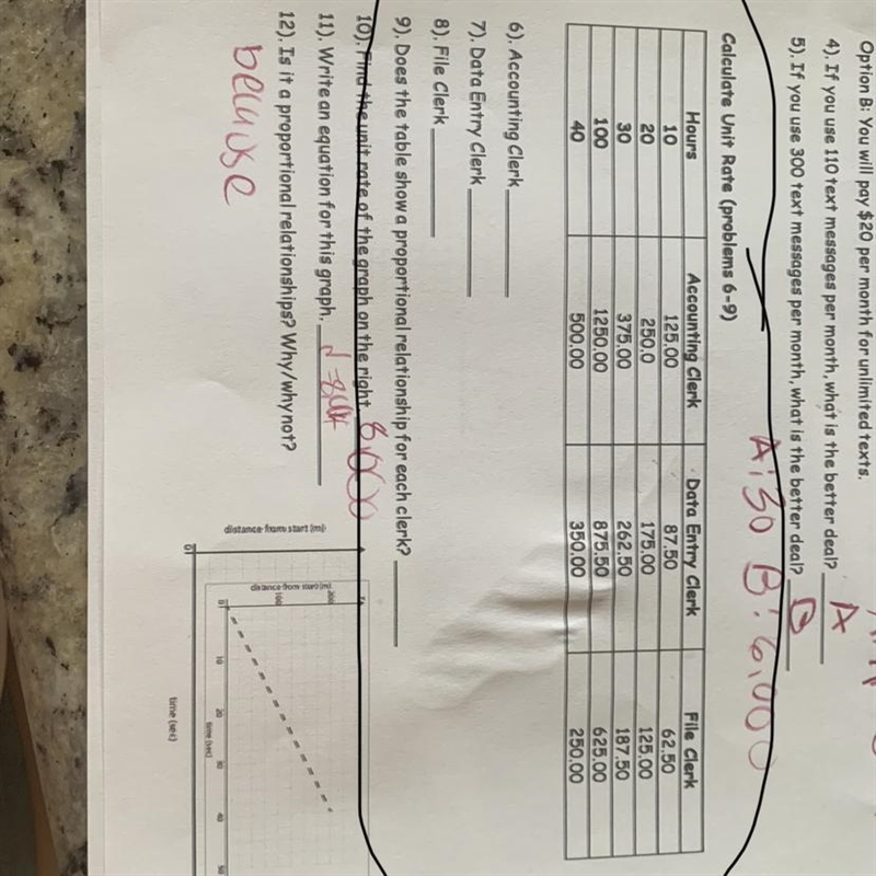 I need help on 6 -9 use the chart please I need help on it !!!!-example-1