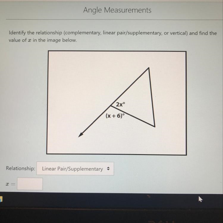 Find the value of X in the image above.-example-1