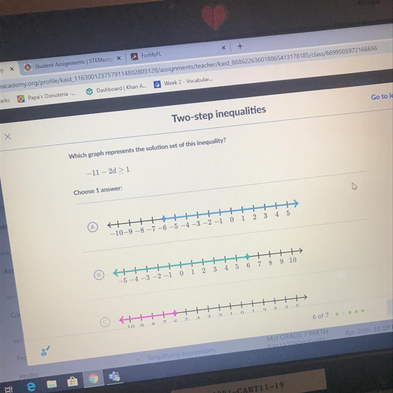 Two step. Inequalities. Khan. Academy-example-1