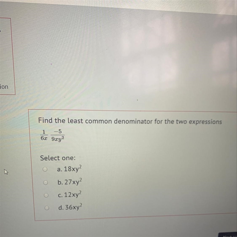 Find the LCD in this problem please!!!-example-1