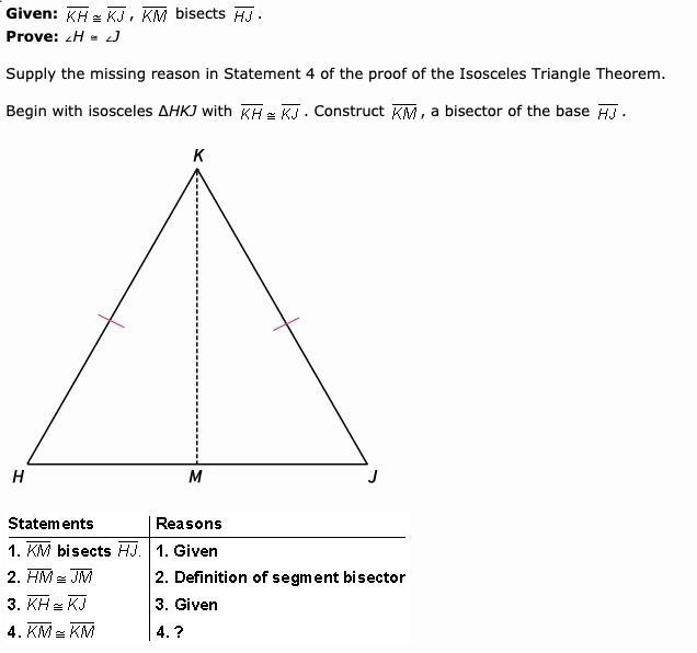 PLEASE HELP!!!!!! Question is in image below. A.) Definition of segment bisector B-example-1