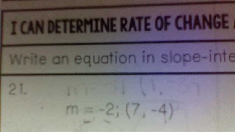 Can someone please explain functions and how find the y intercept when in this form-example-1