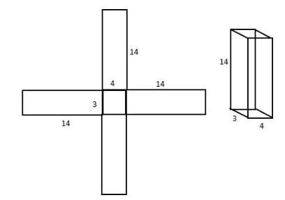 Use the net to find the surface area of the rectangular prism.-example-1