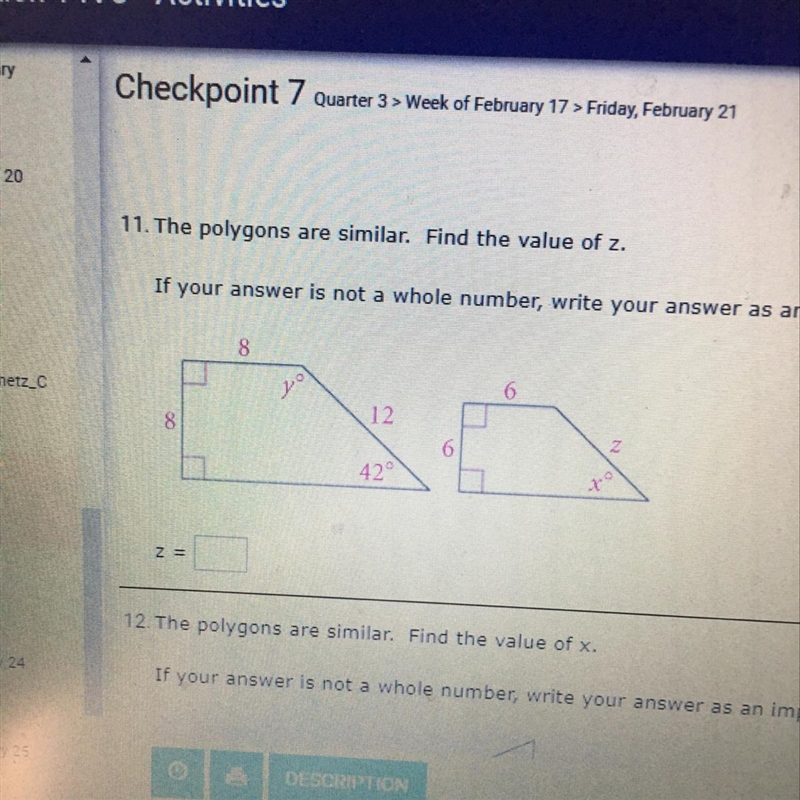 Find the value of z.-example-1