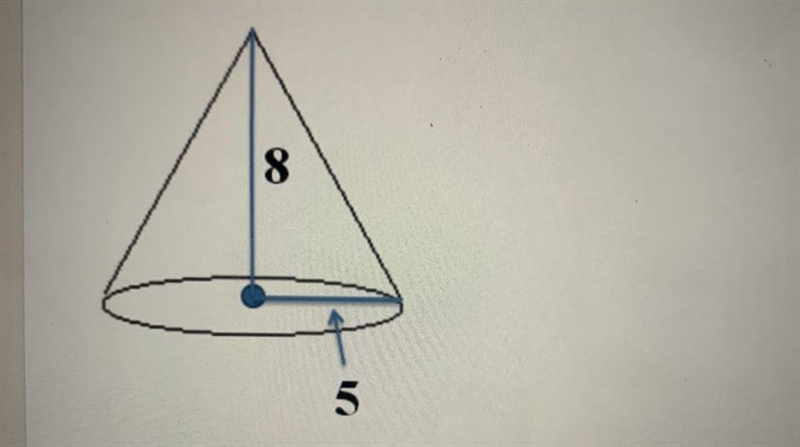 What is volume of the figure? A.209.4 B.628.3 C.41.9 D.335.1-example-1